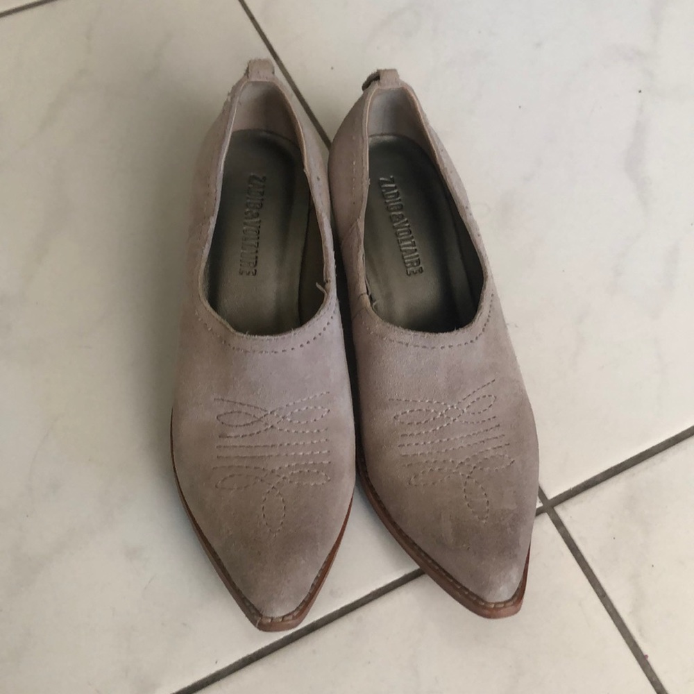 Excellent condition Zaidi & Voltaire low boots